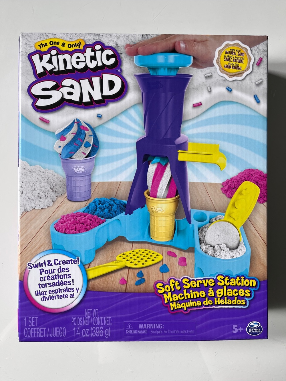 Kinetic Sand Soft Serve Station - Brand New Sealed Condition